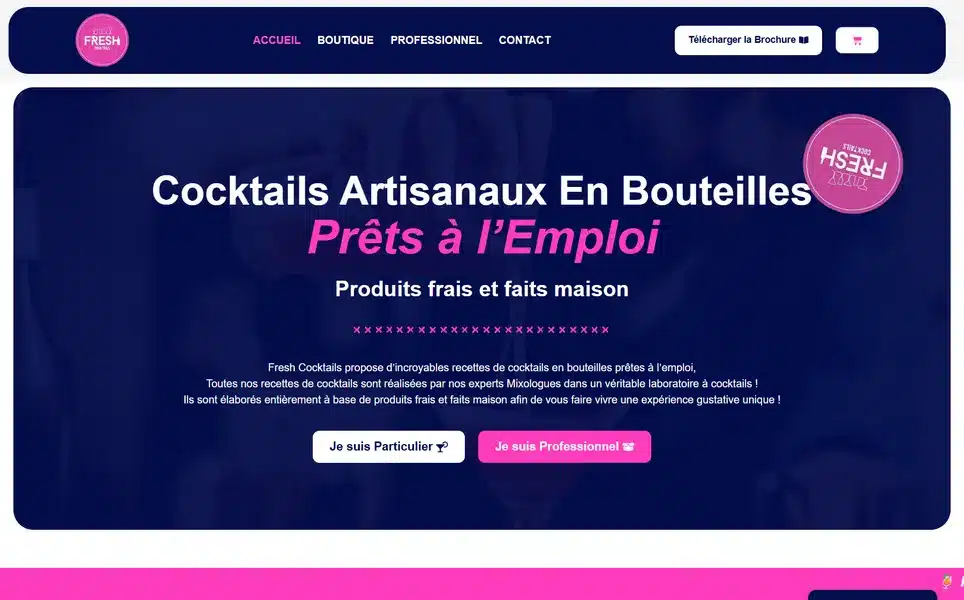 Réalisation web — Site Web Montpellier