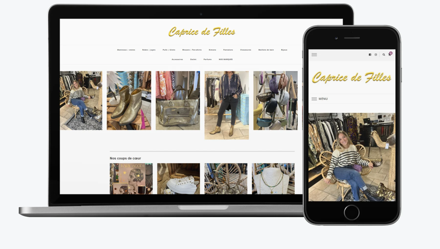 Ancienne boutique en ligne, avant refonte