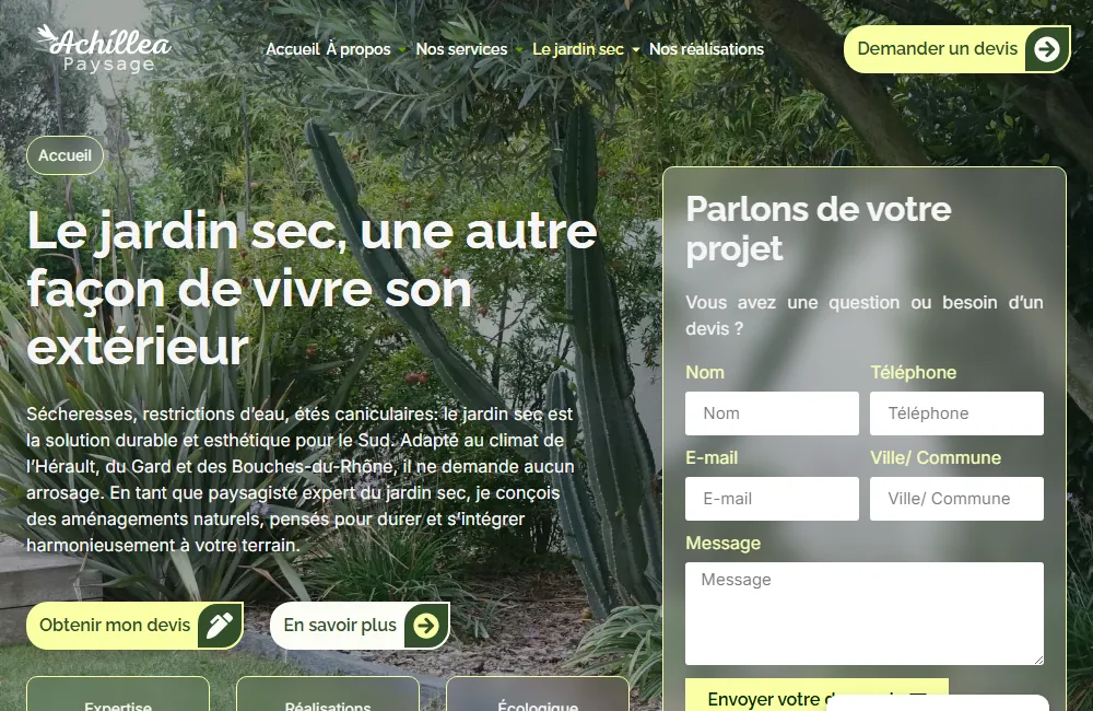 Expert jardin sec