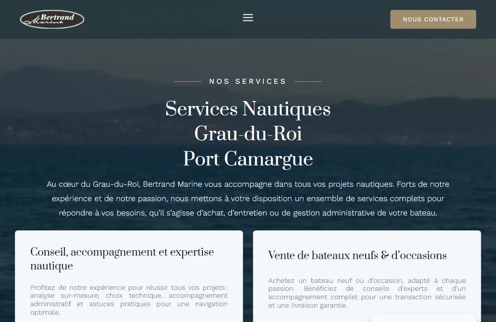 Services nautiques