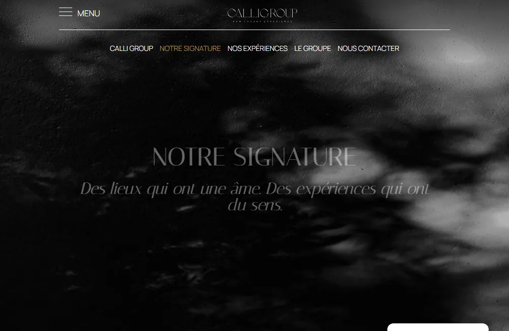Notre signature