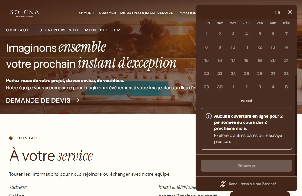 Contact & devis