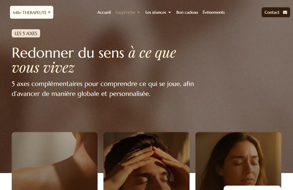Les 5 axes