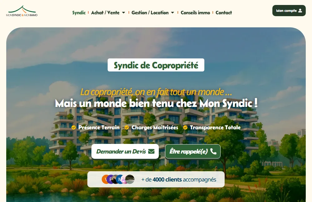 Syndic copropriété