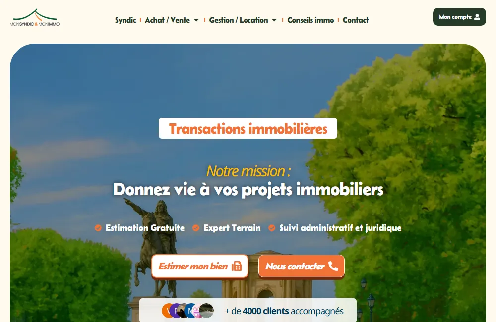Transactions immobilières