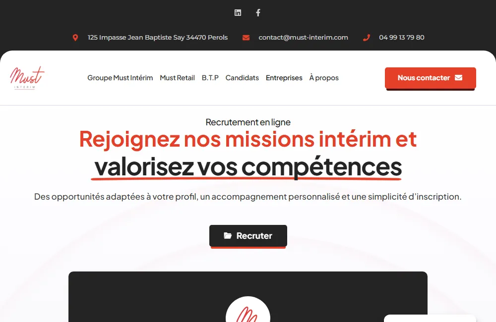 Recrutement en ligne