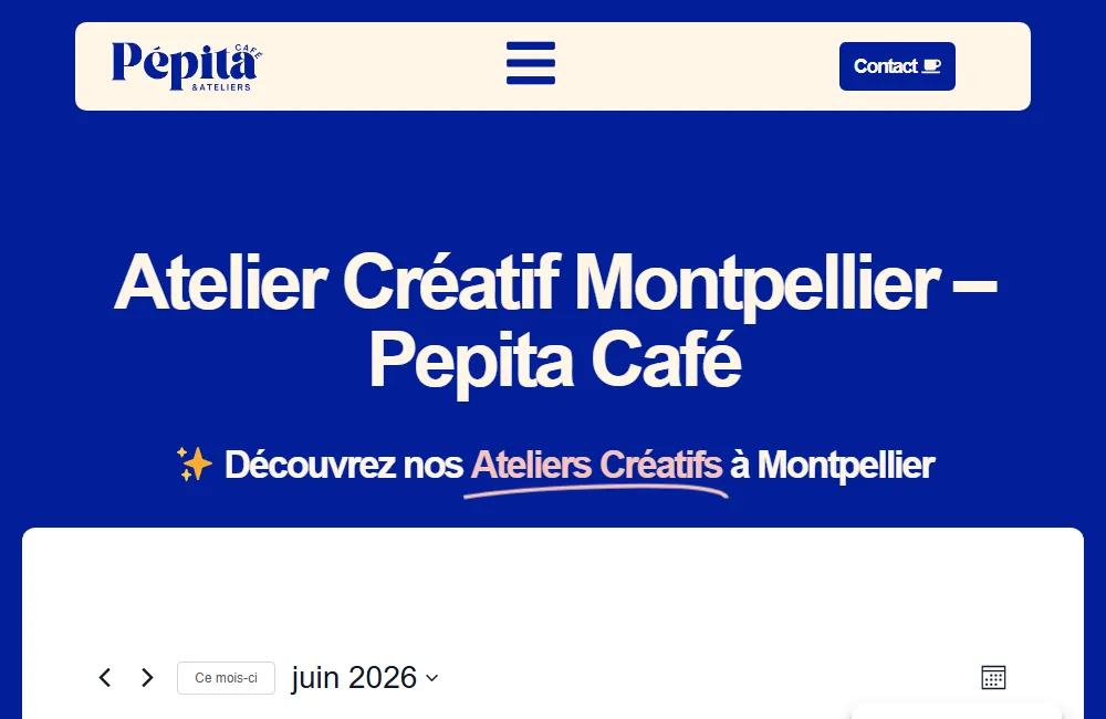 Ateliers créatifs
