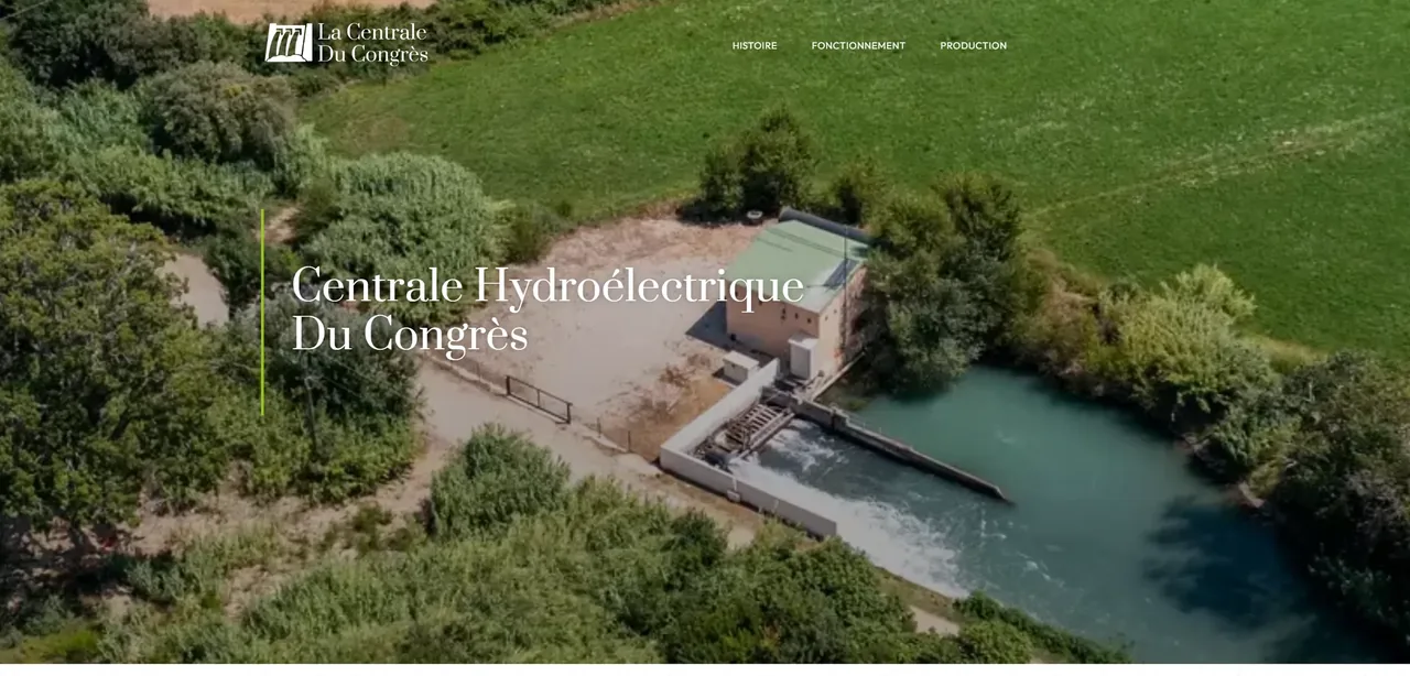 Site de Centrale Hydroélectrique