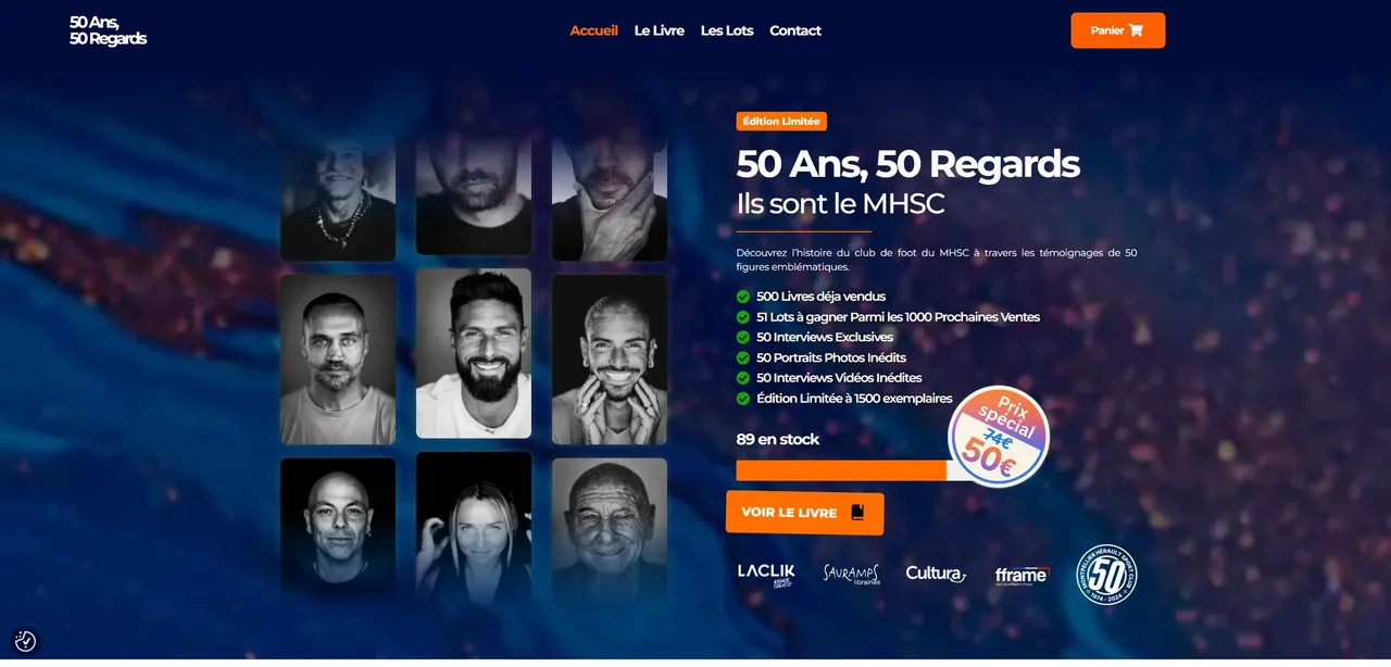 Livre 50 ans MHSC