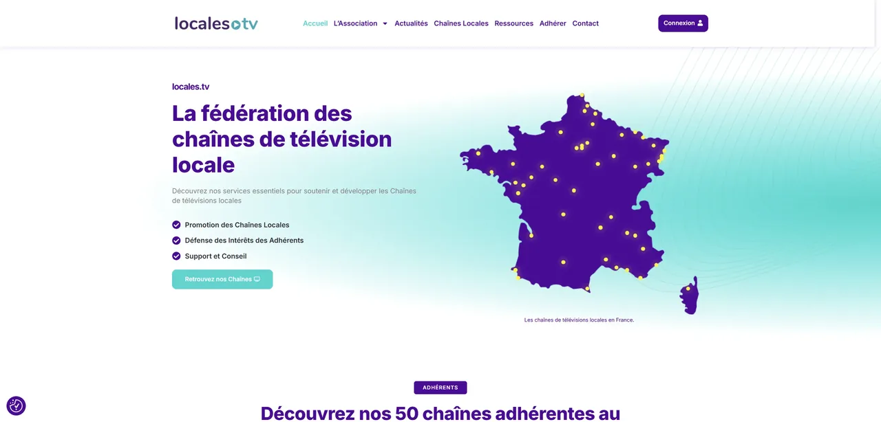 Site de locales.tv