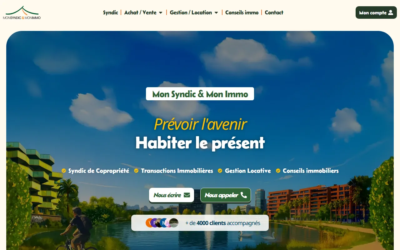 Site de Mon Syndic & Mon Immo