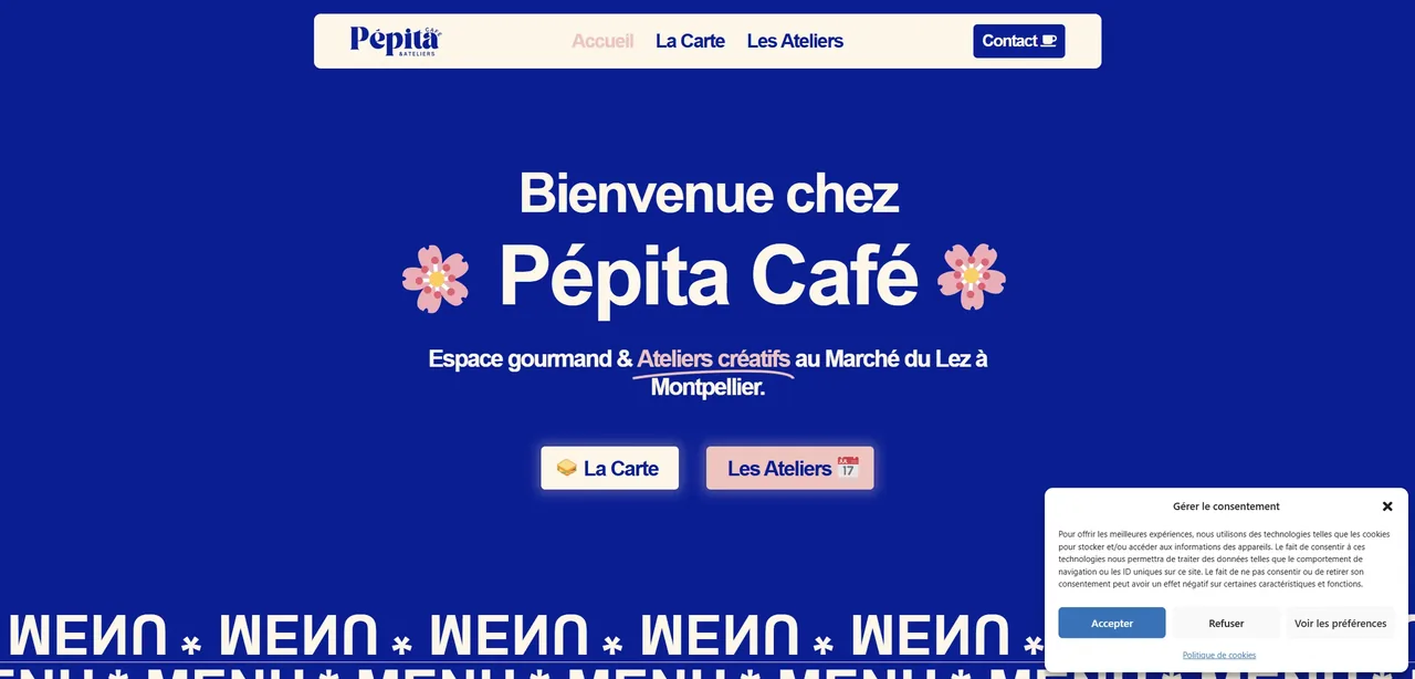 Site de Pépita Café
