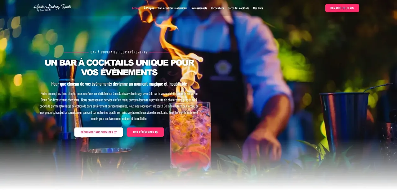 Site de South Mixology Events