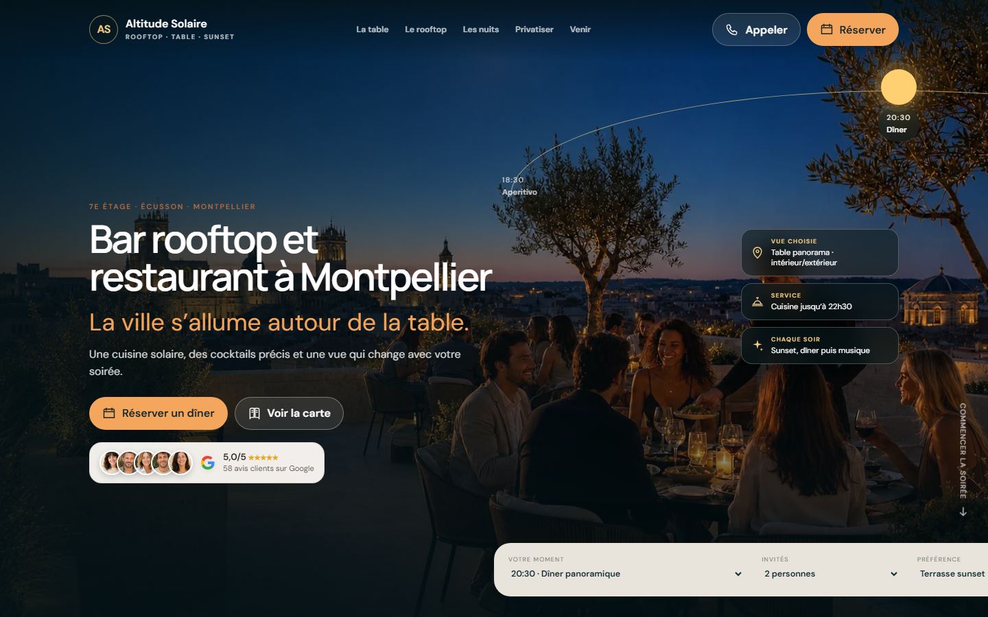Site internet caviste - exemple 1