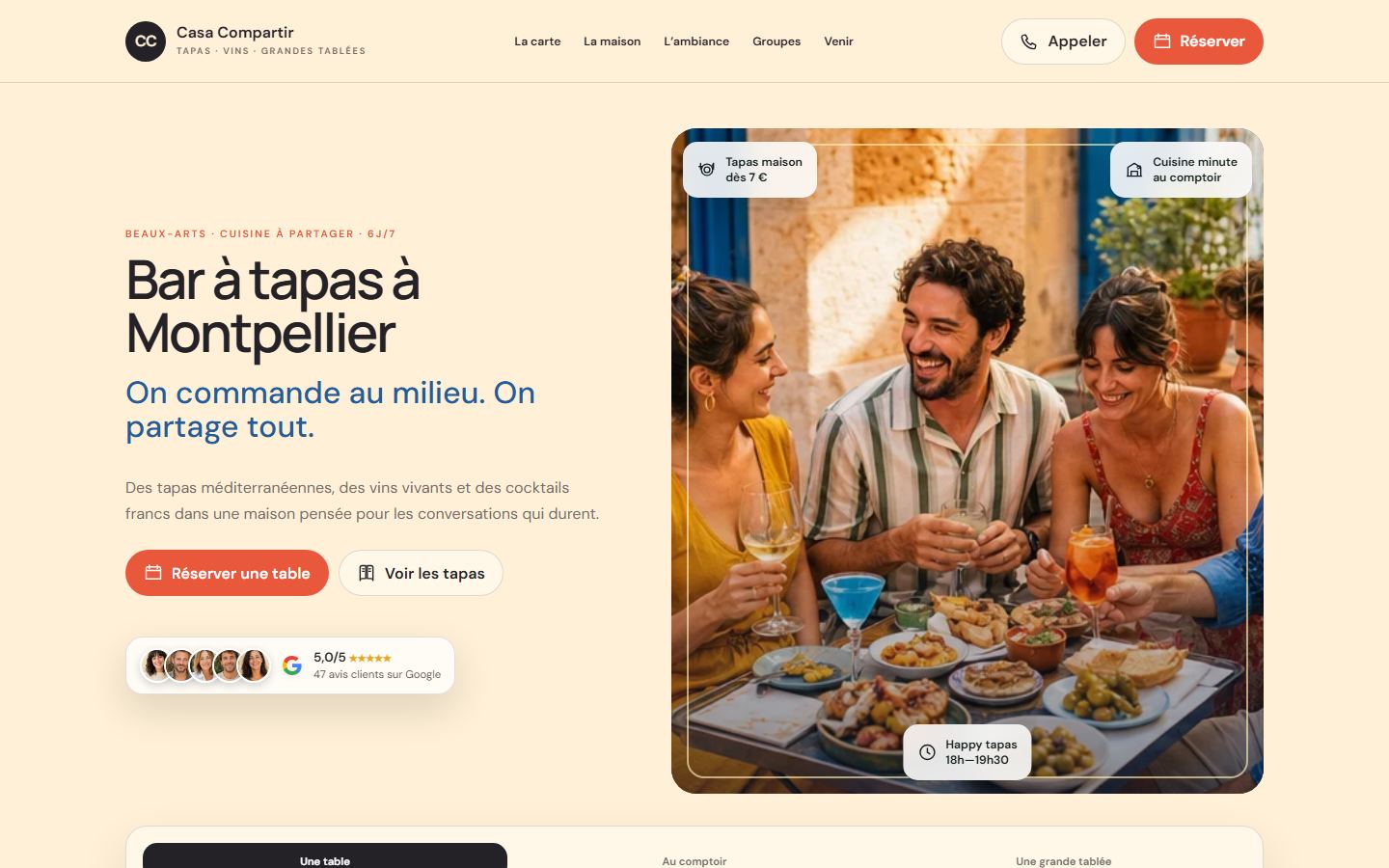 Site internet caviste - exemple 2