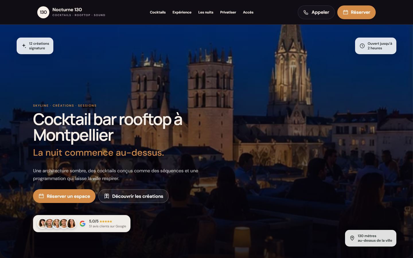 Site internet caviste - exemple 3