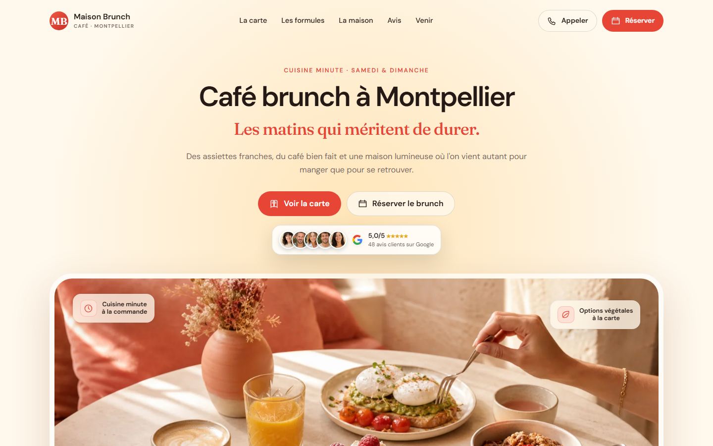 Création de site internet pour Boulangerie Site internet boulangerie - exemple 3