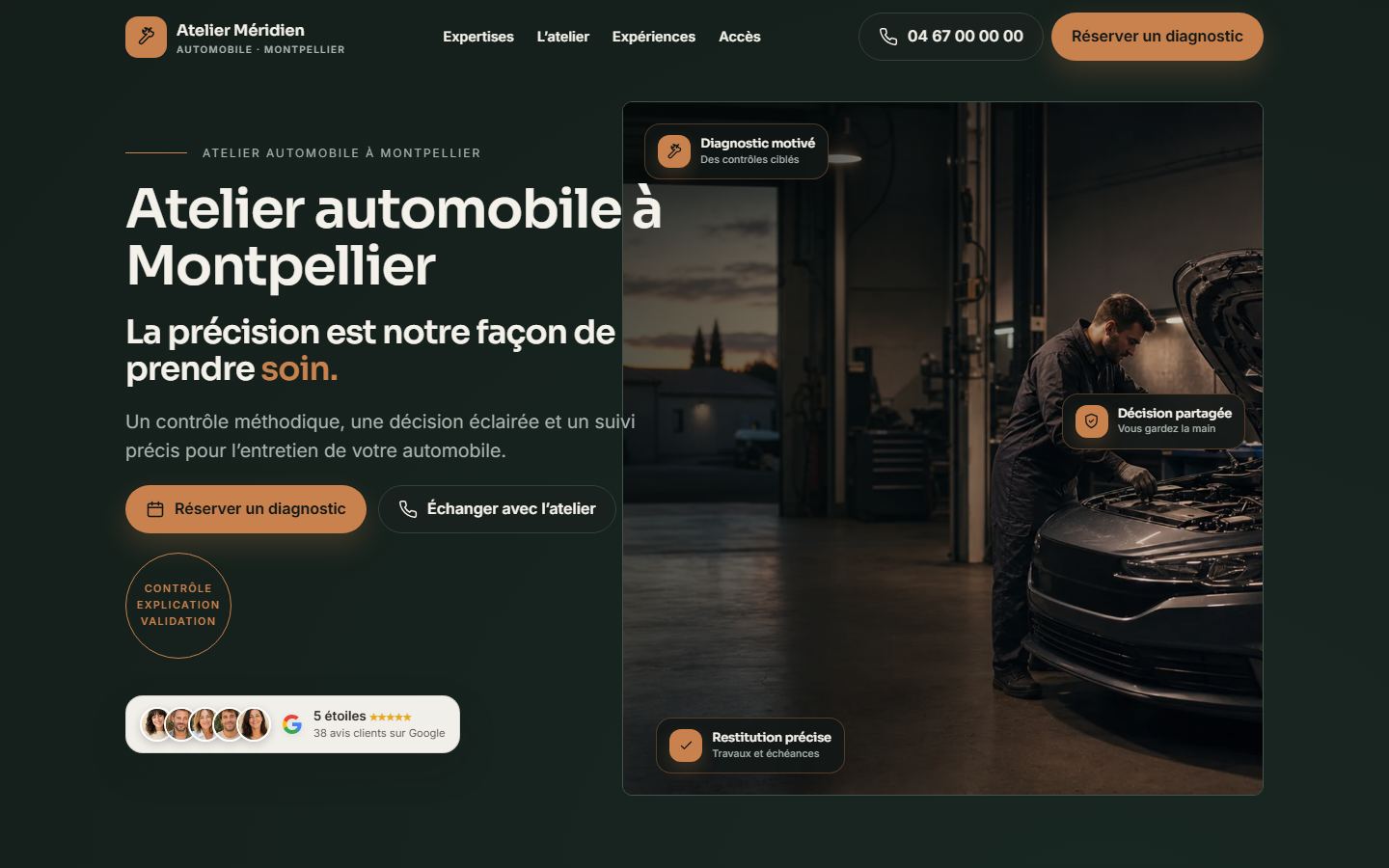 Création de site internet pour concessionnaire automobile et nautisme Site internet concessionnaire - exemple 3