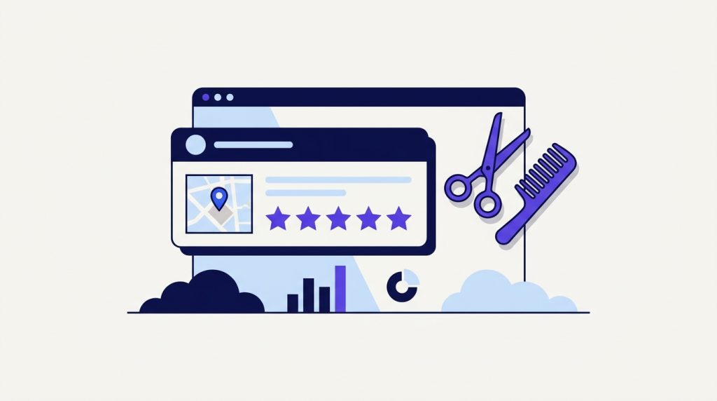 Votre salon en tête sur Google