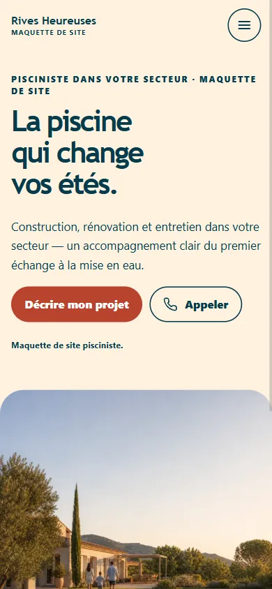 Création site internet pisciniste | Site Web Montpellier